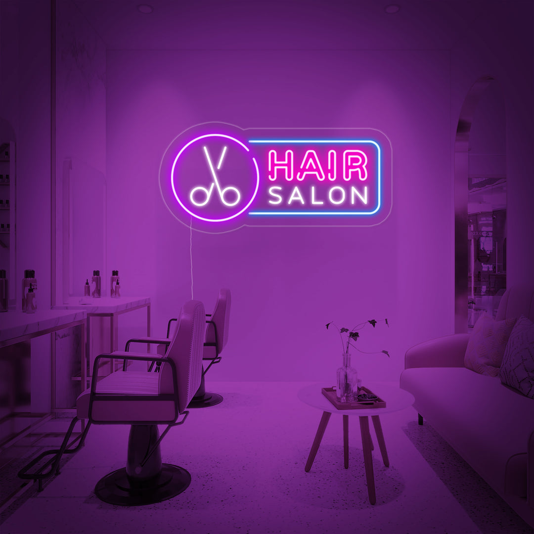 "Hair Salon" Neon Verlichting