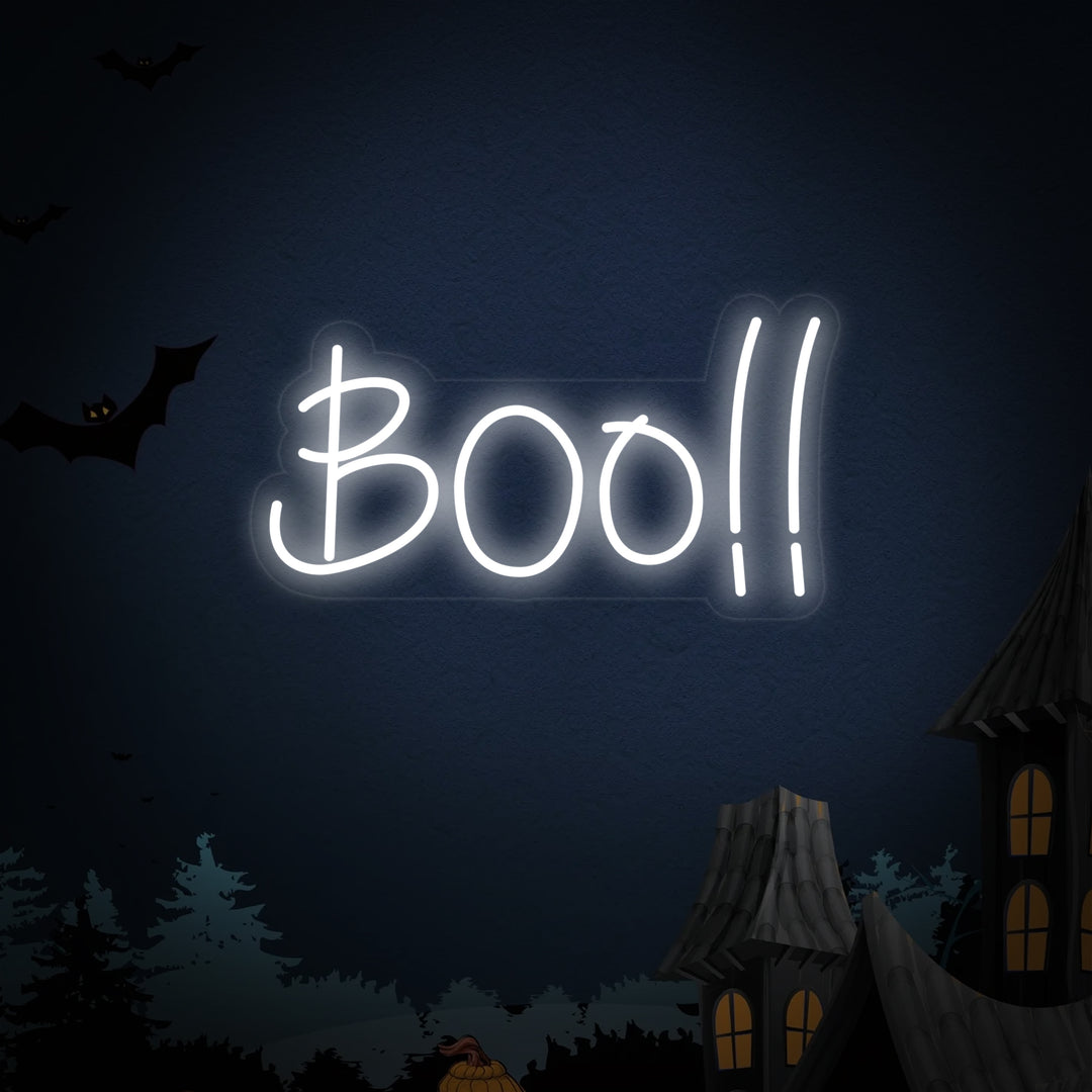 "Halloween Decoratie Boo" Neon Verlichting