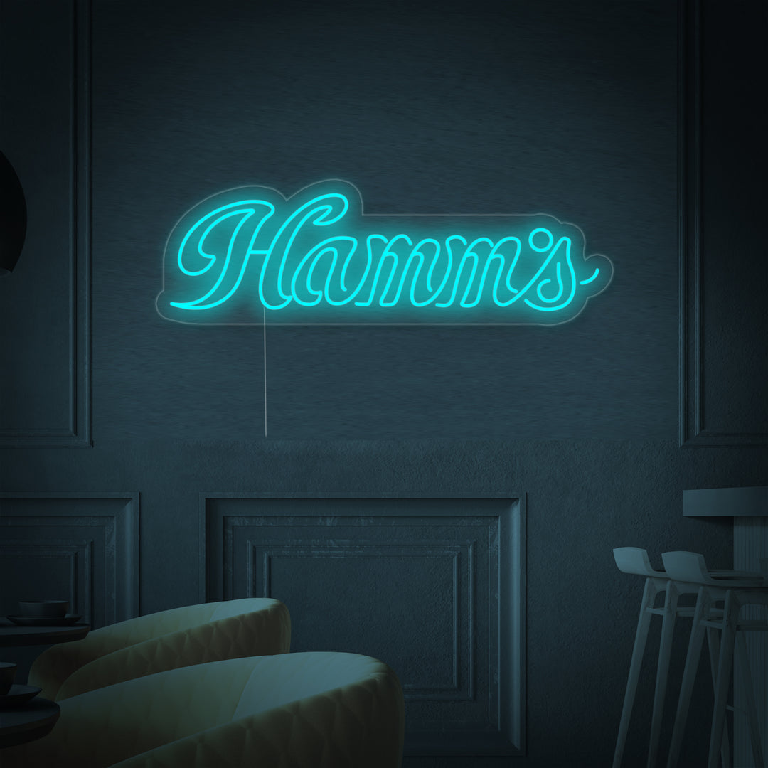 "Hamms Bierbar" Neon Verlichting