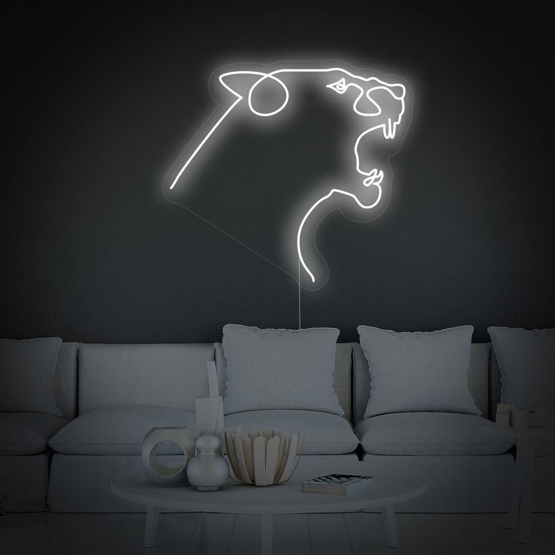 "Hoofd Van Tijger" Neon Verlichting