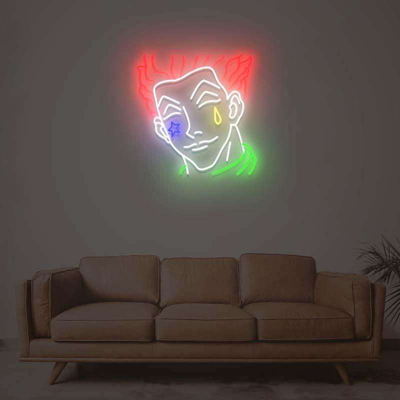 "Hisoka" Neon Verlichting