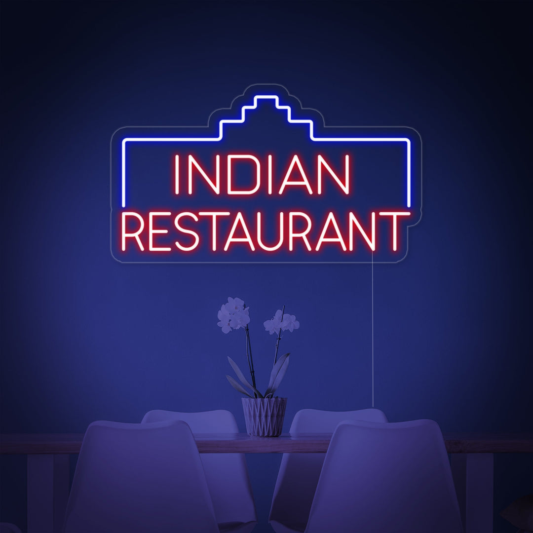 "INDIAN RESTAURANT" Neon Verlichting