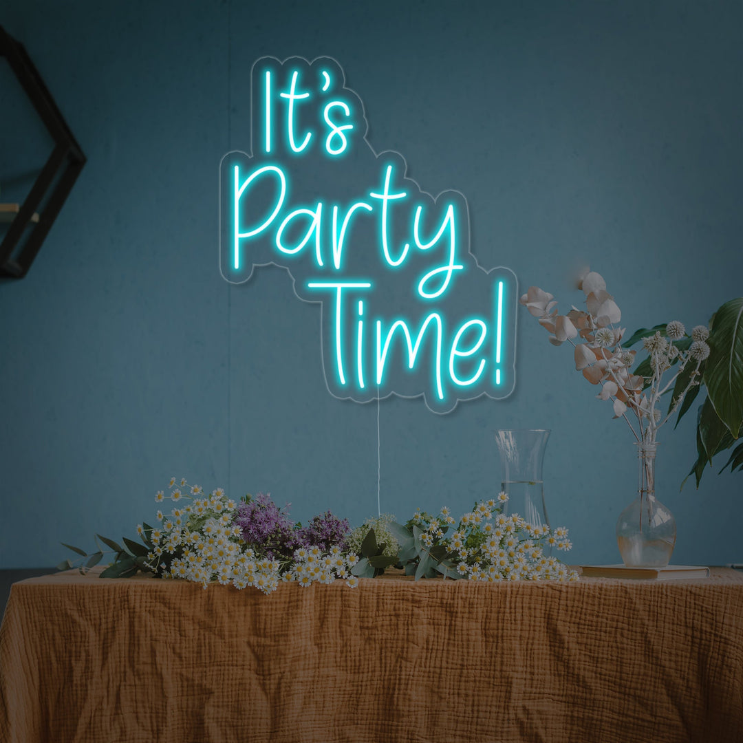 "Its Party Time" Neon Verlichting