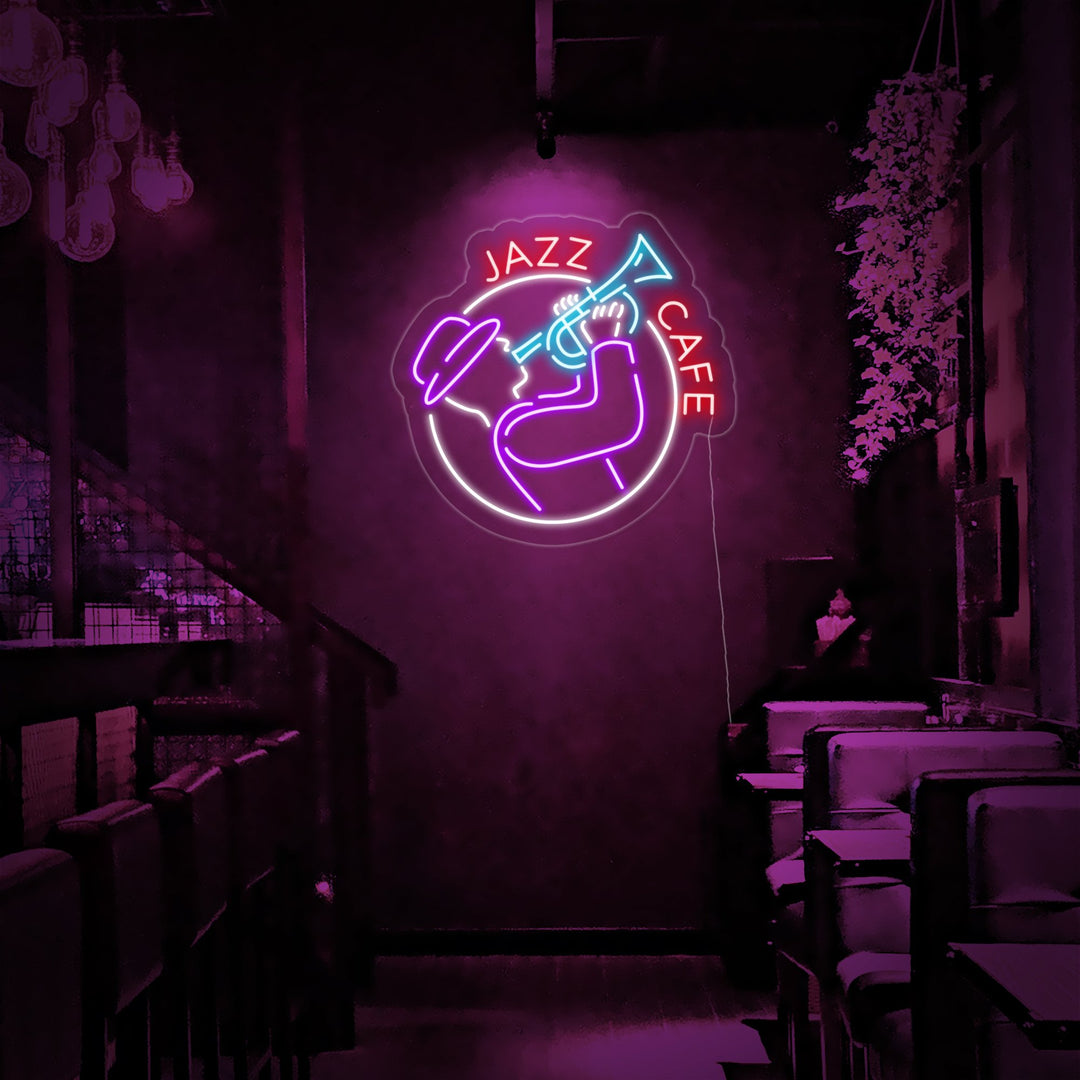 "Jazz Cafe" Neon Verlichting