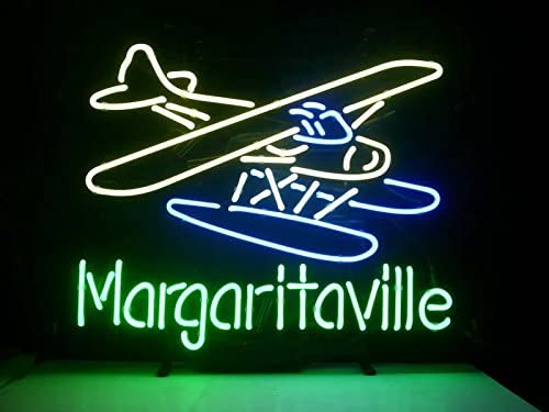 "Jimmy Buffett Margaritaville Vliegtuig Bier" Neon Verlichting