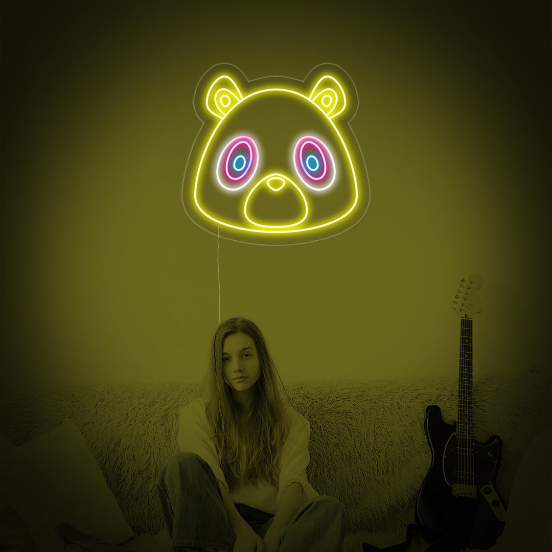 "Graduation Bear" Neon Verlichting