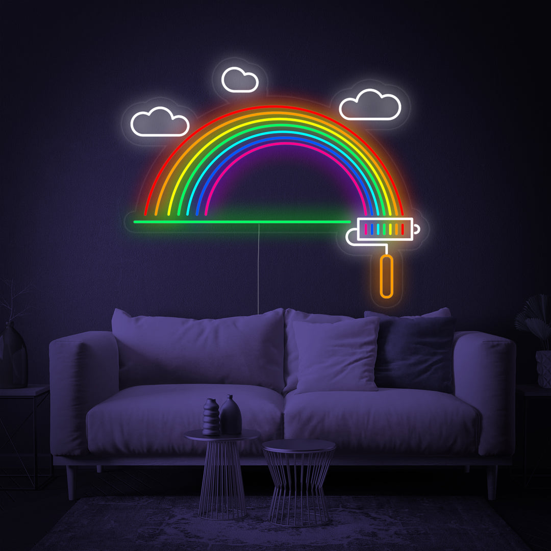 "Regenboogvlag Lgbt-Trots Uniek" Neon Verlichting