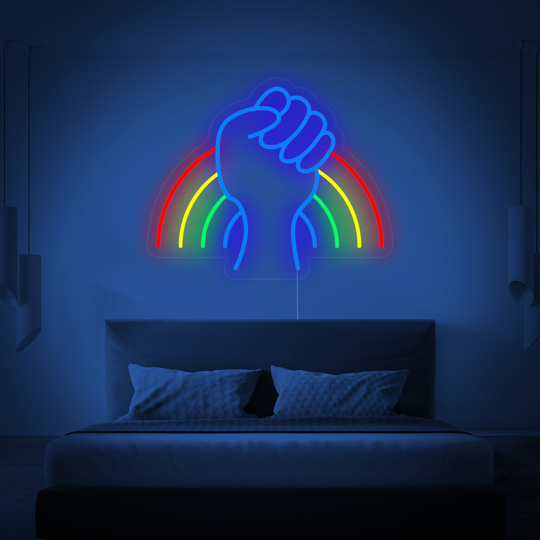 "Regenboogvlag Lgbt-Trots Uniek" Neon Verlichting