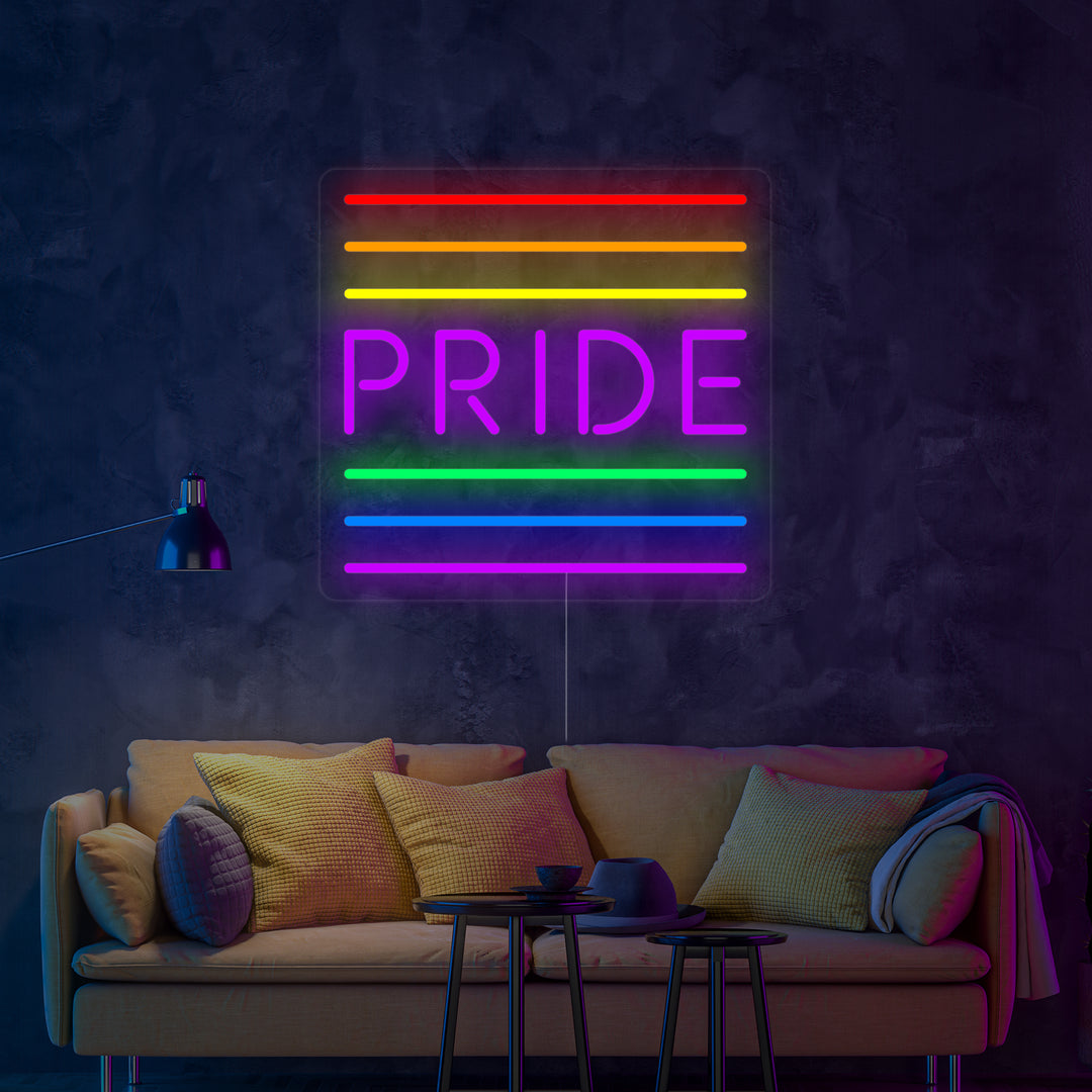 "LGBT, PRIDE, Regenboogvlag" Neon Verlichting