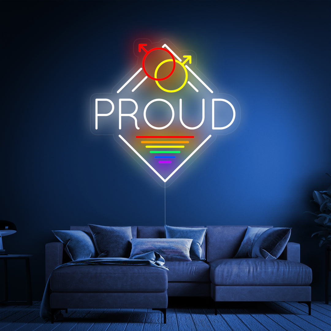 "LGBT Proud" Neon Verlichting