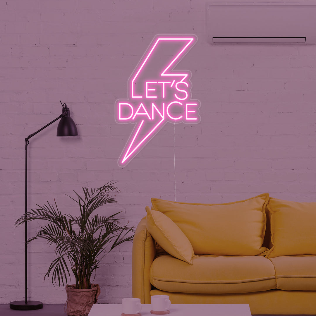 "Lets Dance" Neon Verlichting