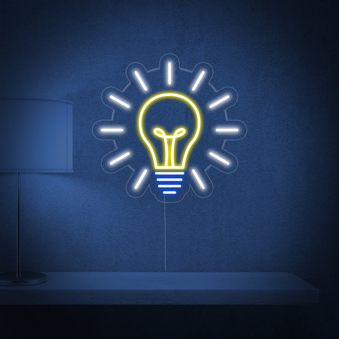 "Gloeilamp" Neon Verlichting
