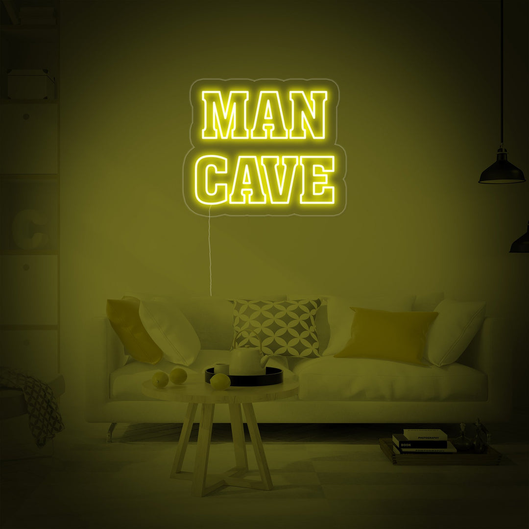 "Man Cave, Gamer Decor" Neon Verlichting