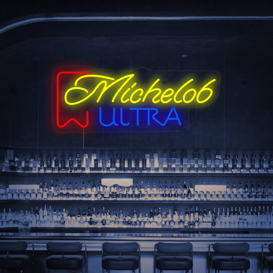 "Michelob Ultra Bierbar" Neon Verlichting
