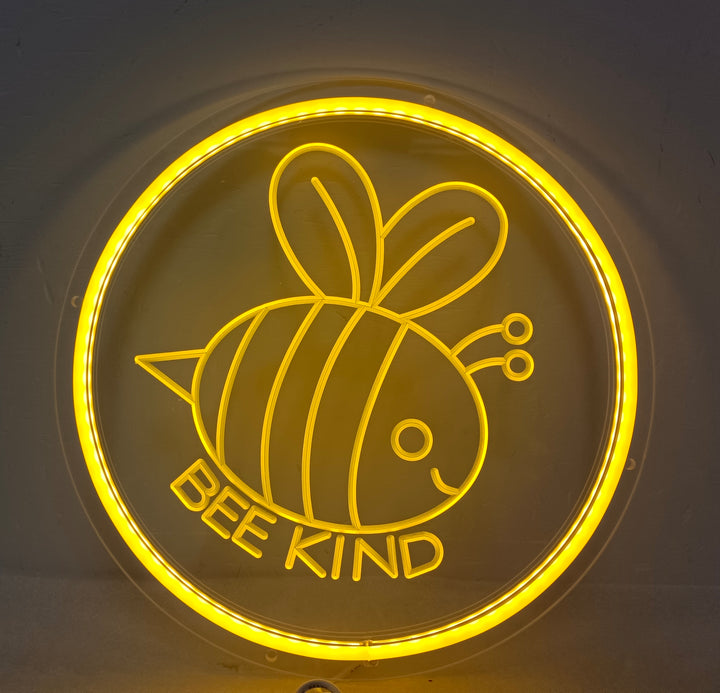 "Bee Be Kind" Mini Neon Verlichting