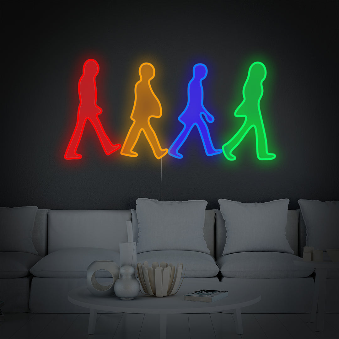 "Muziekband" Neon Verlichting
