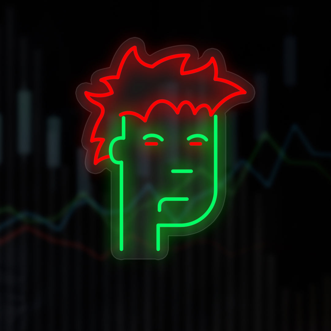 "NTD Aap" Neon Verlichting