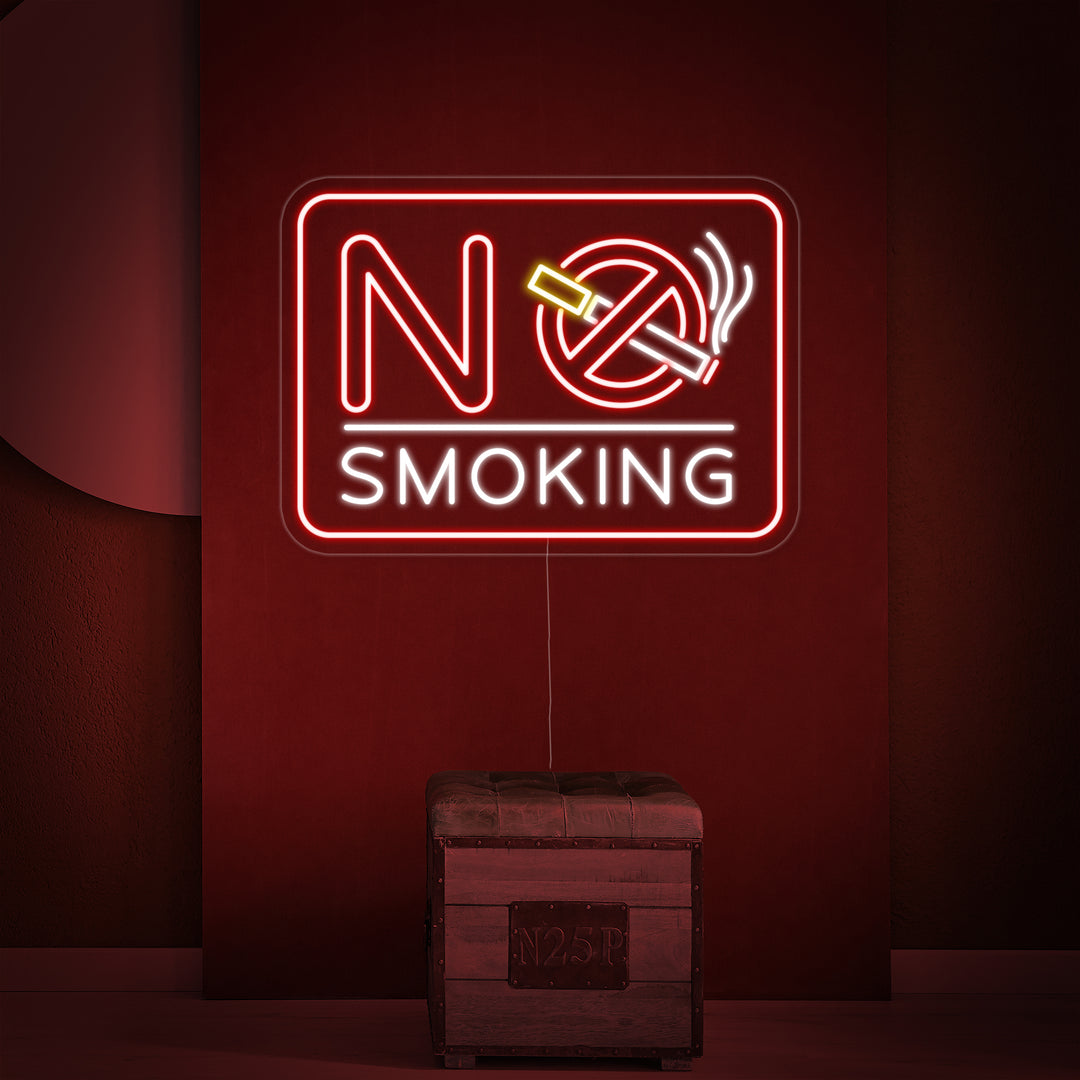 "No Smoking" Neon Verlichting