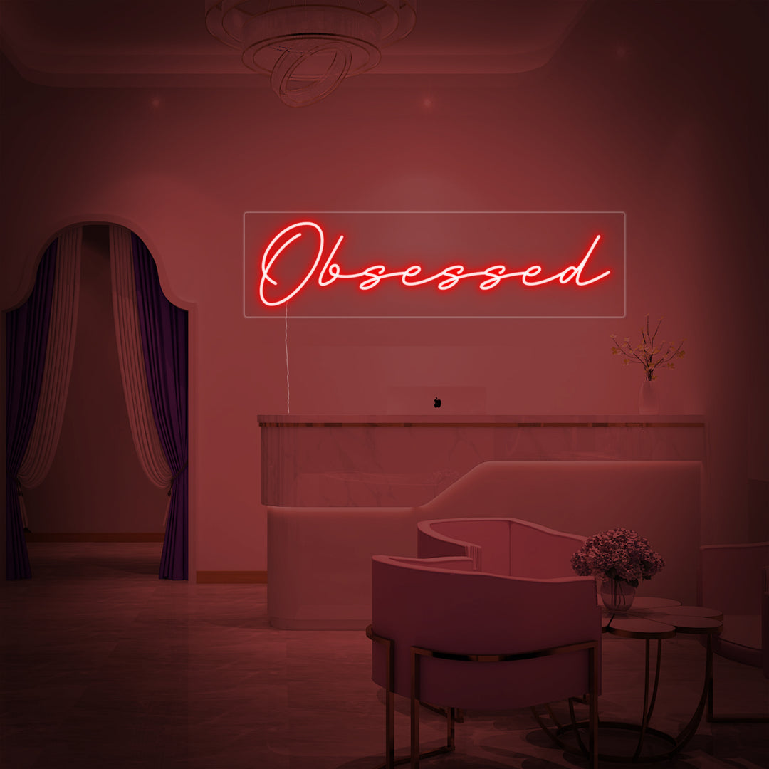 "Obsessed" Neon Verlichting