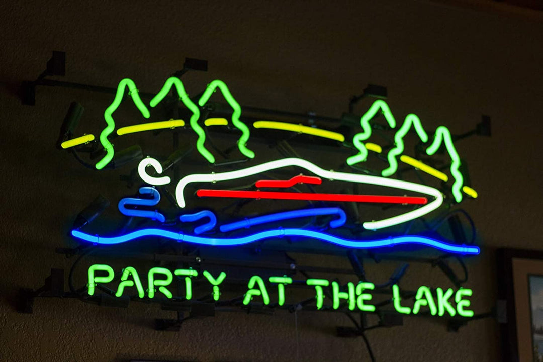 "Party At The Lake" Neon Verlichting