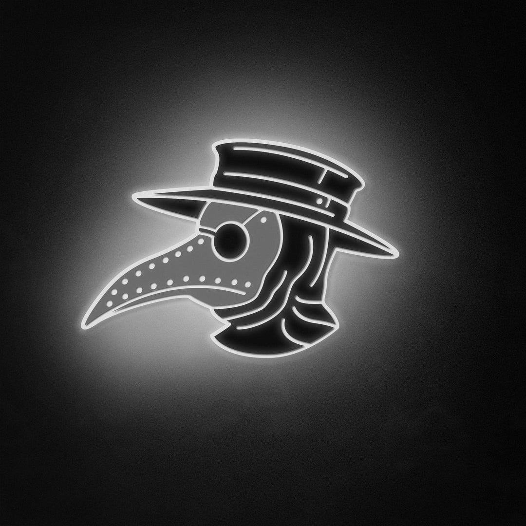 "Plague Doctor" Neon Like