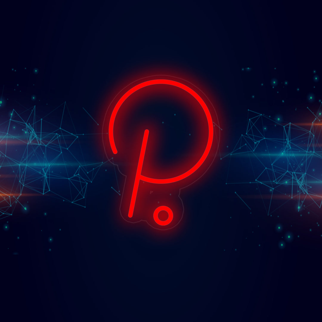 "Polkadot-Logo" Neon Verlichting