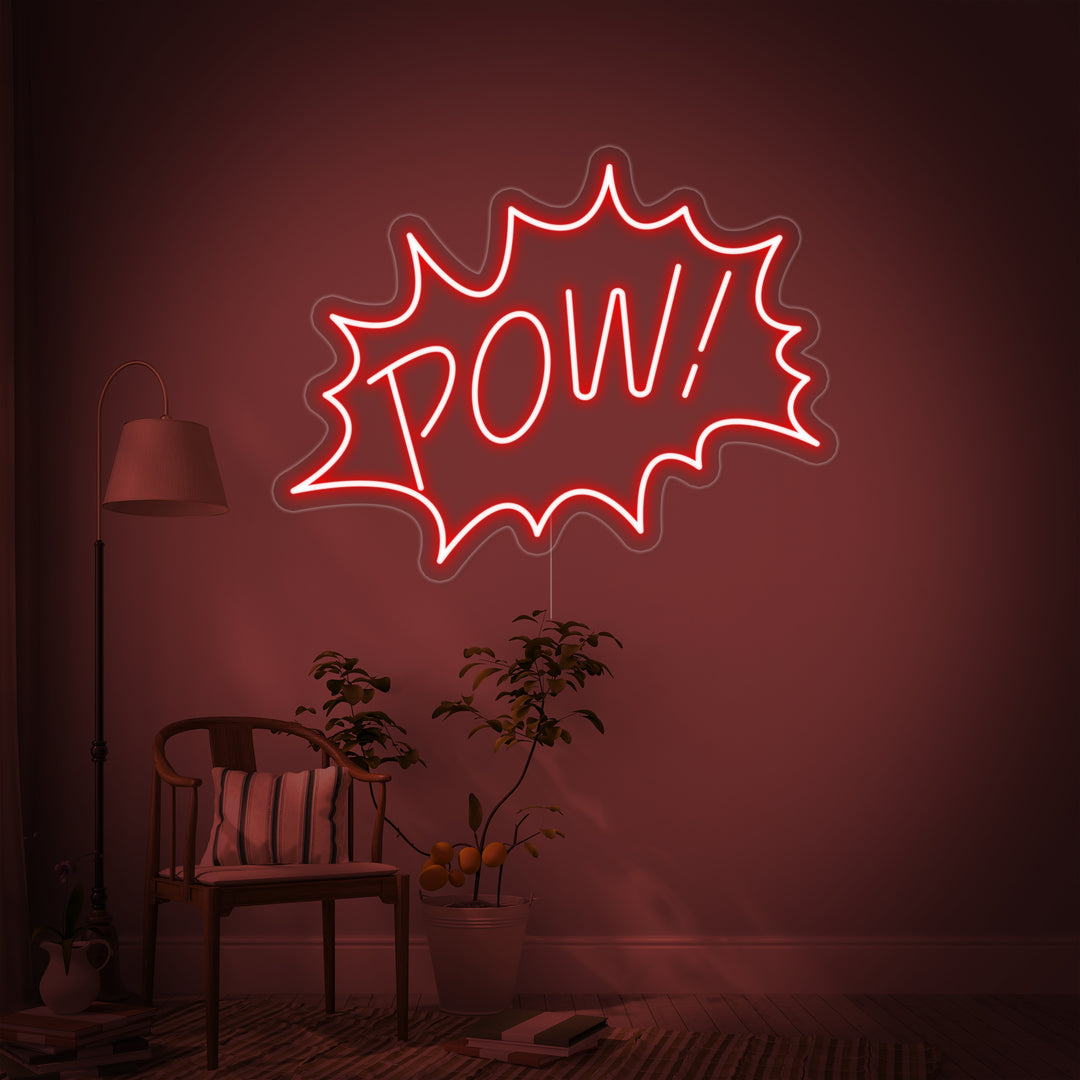 "Pow" Neon Verlichting
