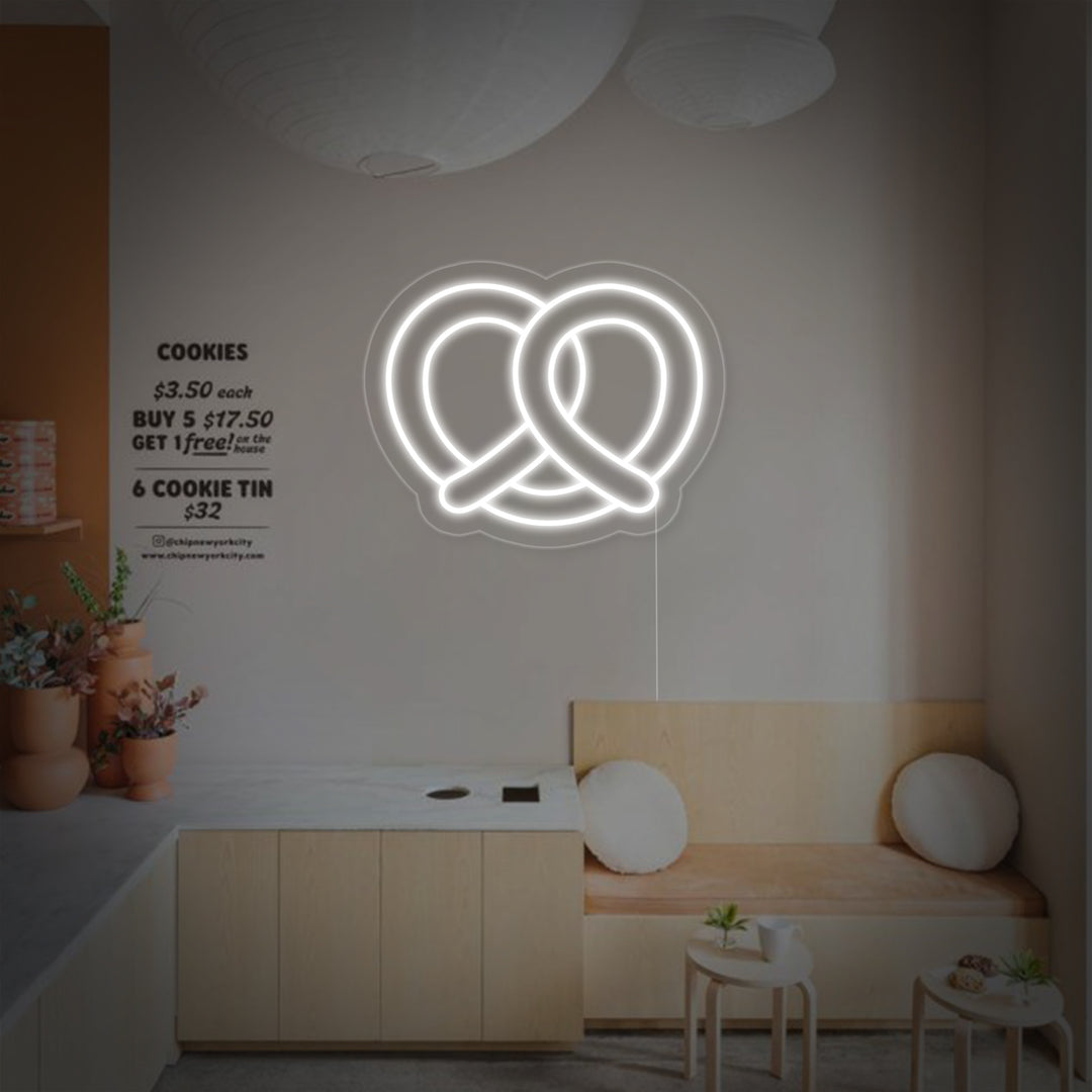 "Pretzel" Neon Verlichting