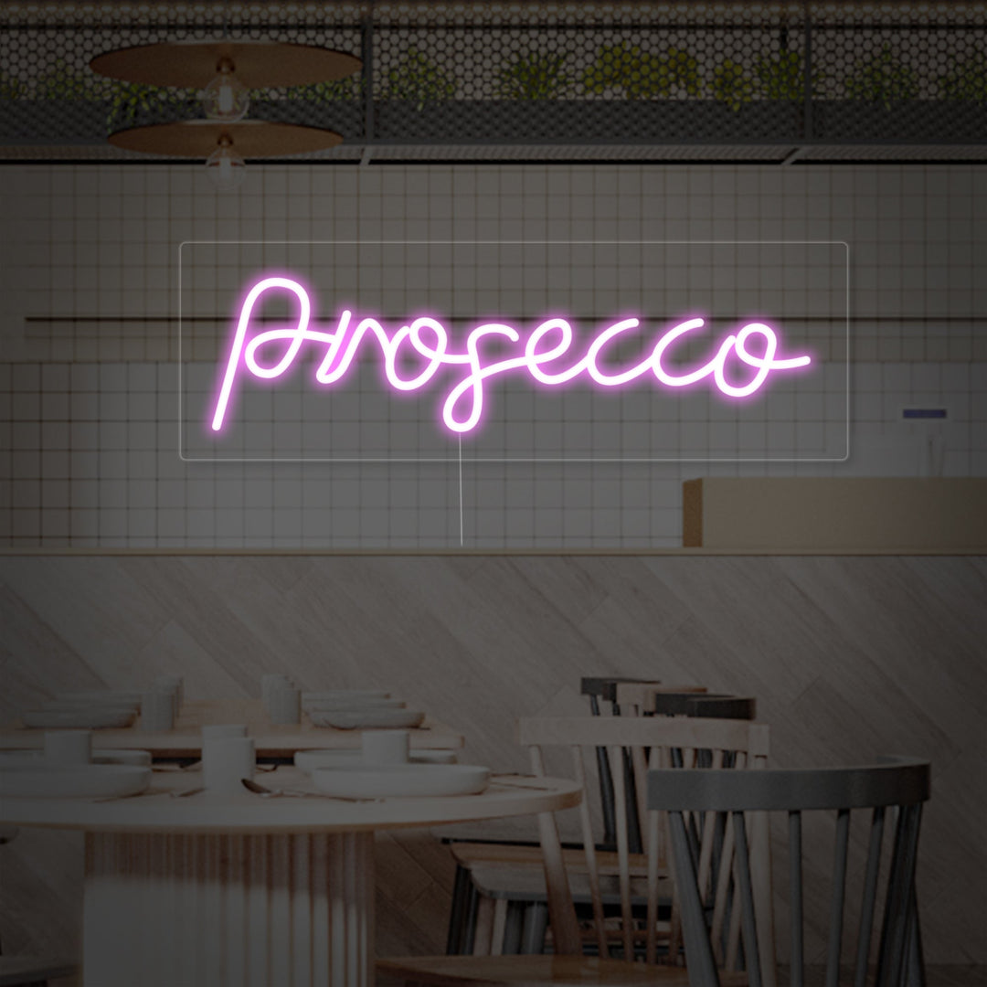 "Prosecco Bierbar" Neon Verlichting
