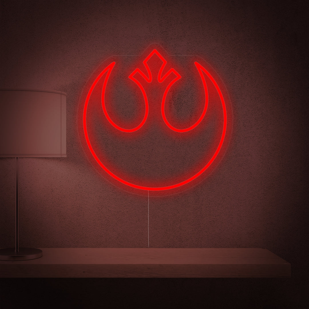 "Rebel-Logo" Neon Verlichting