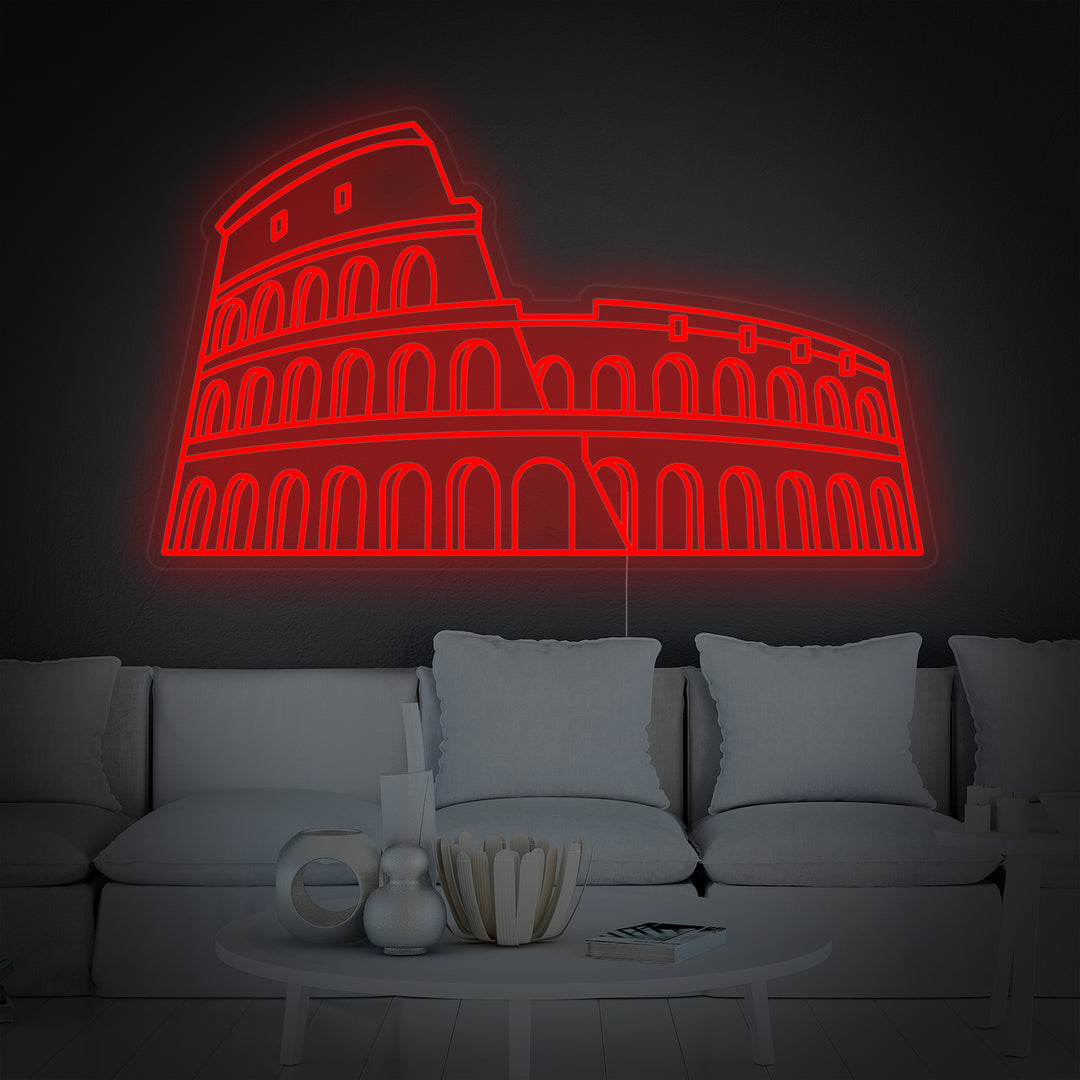 "Colosseum Rome" Neon Verlichting