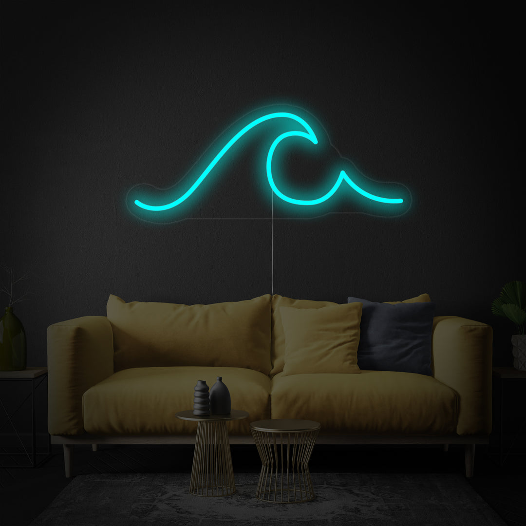 "Zeegolf" Neon Verlichting