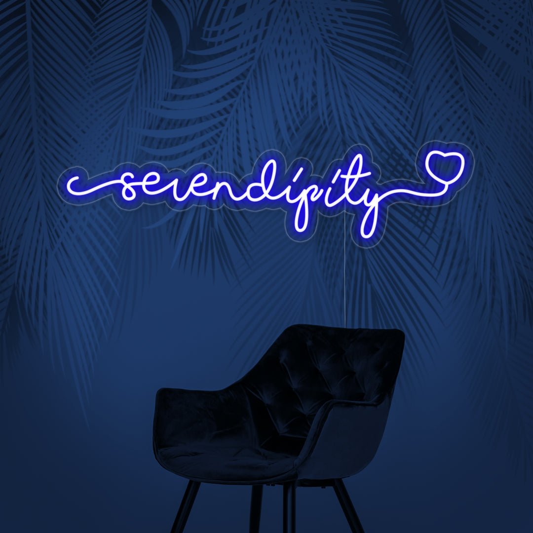 "Serendipity" Neon Verlichting