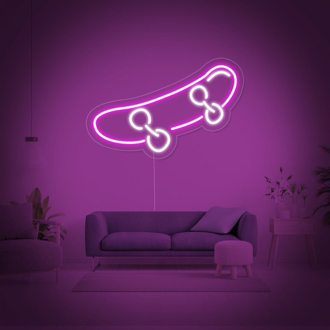 "Skateboard" Neon Verlichting