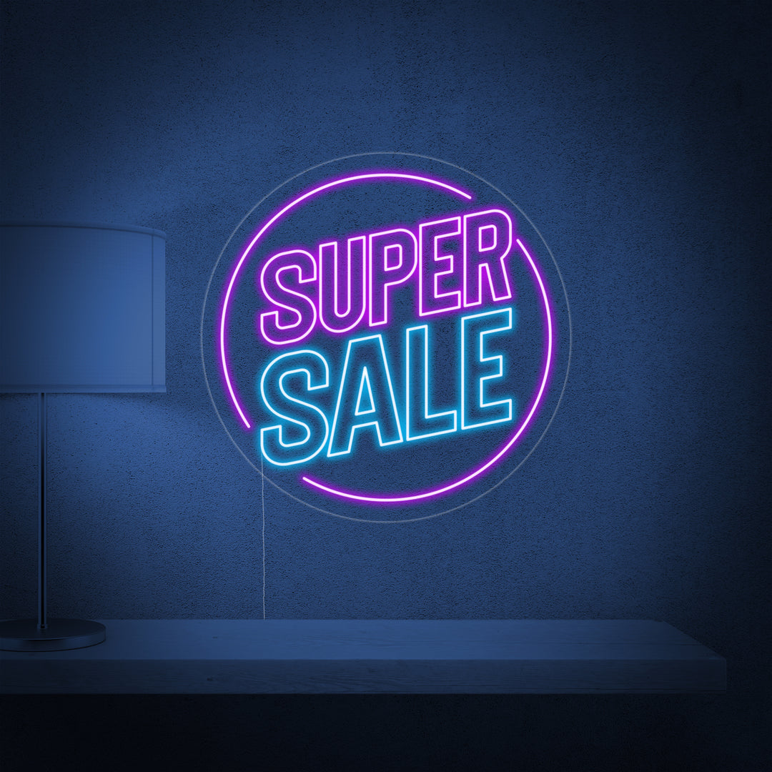 "Super Sale" Neon Verlichting
