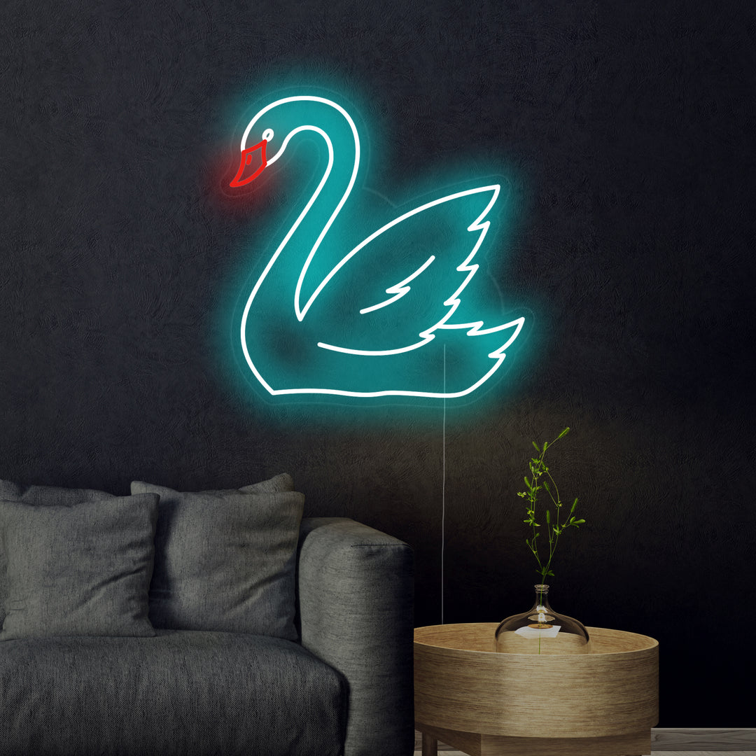 "Zwaan Dier" Neon Verlichting