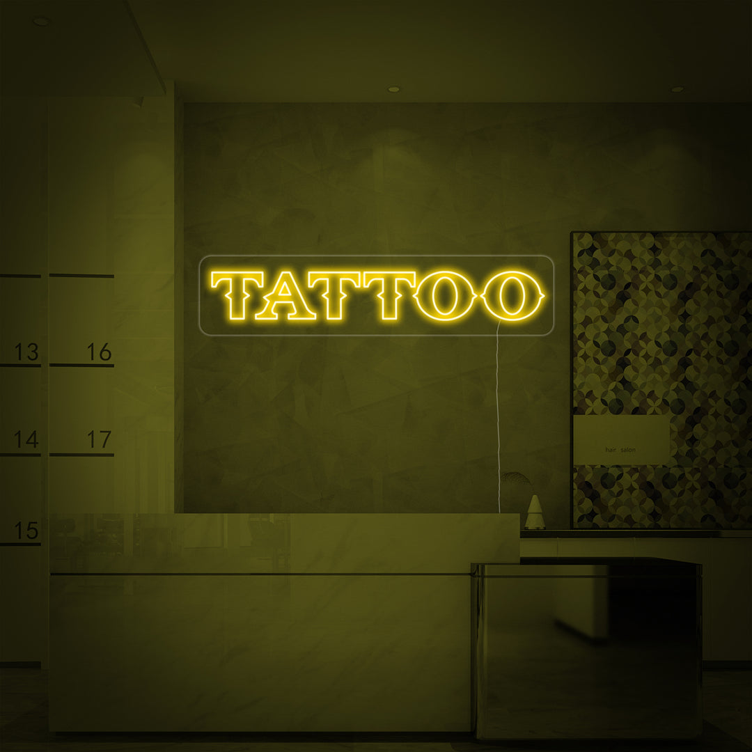"Tattoo" Neon Verlichting