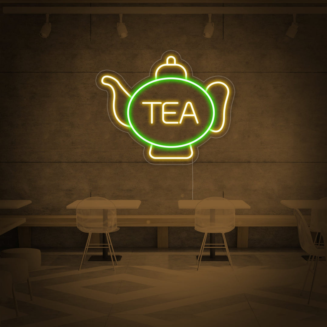 "Tea, Theekopje" Neon Verlichting