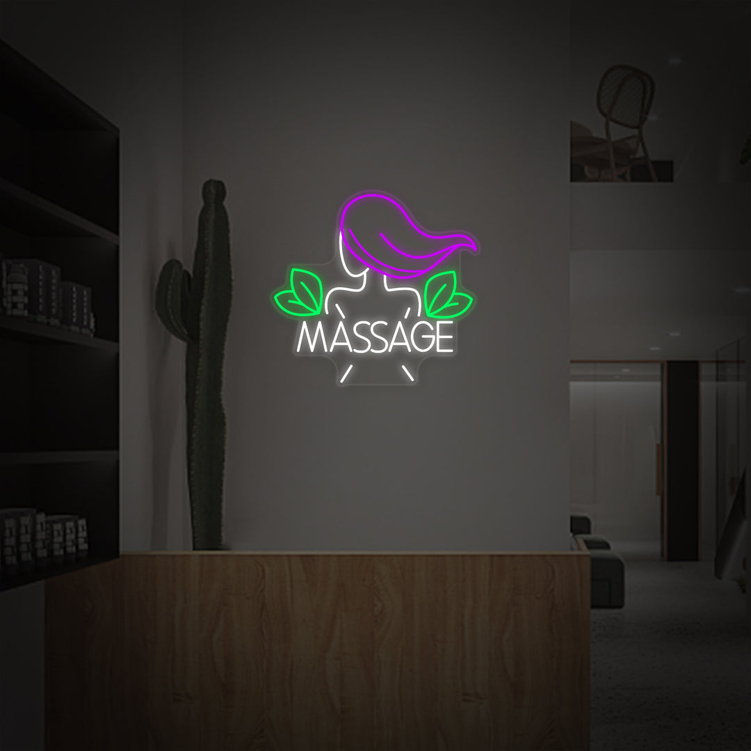 "Thaise Massage En Schoonheidssalon" Neon Verlichting