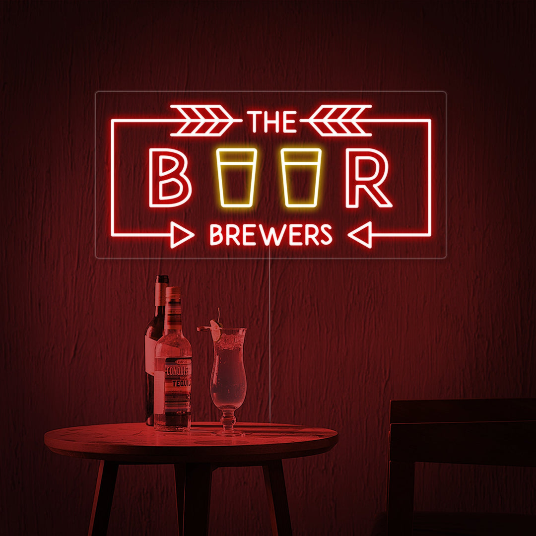 "The Beer Brewers" Neon Verlichting