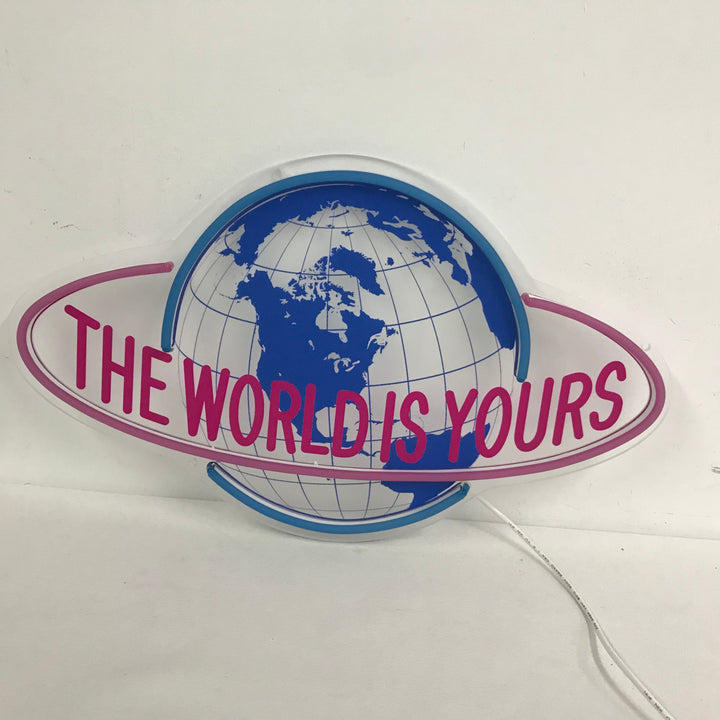 "The World Is Yours" Mini Neon Verlichting