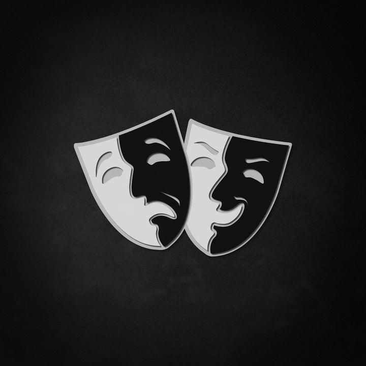 "Theatermaskers" Neon Like