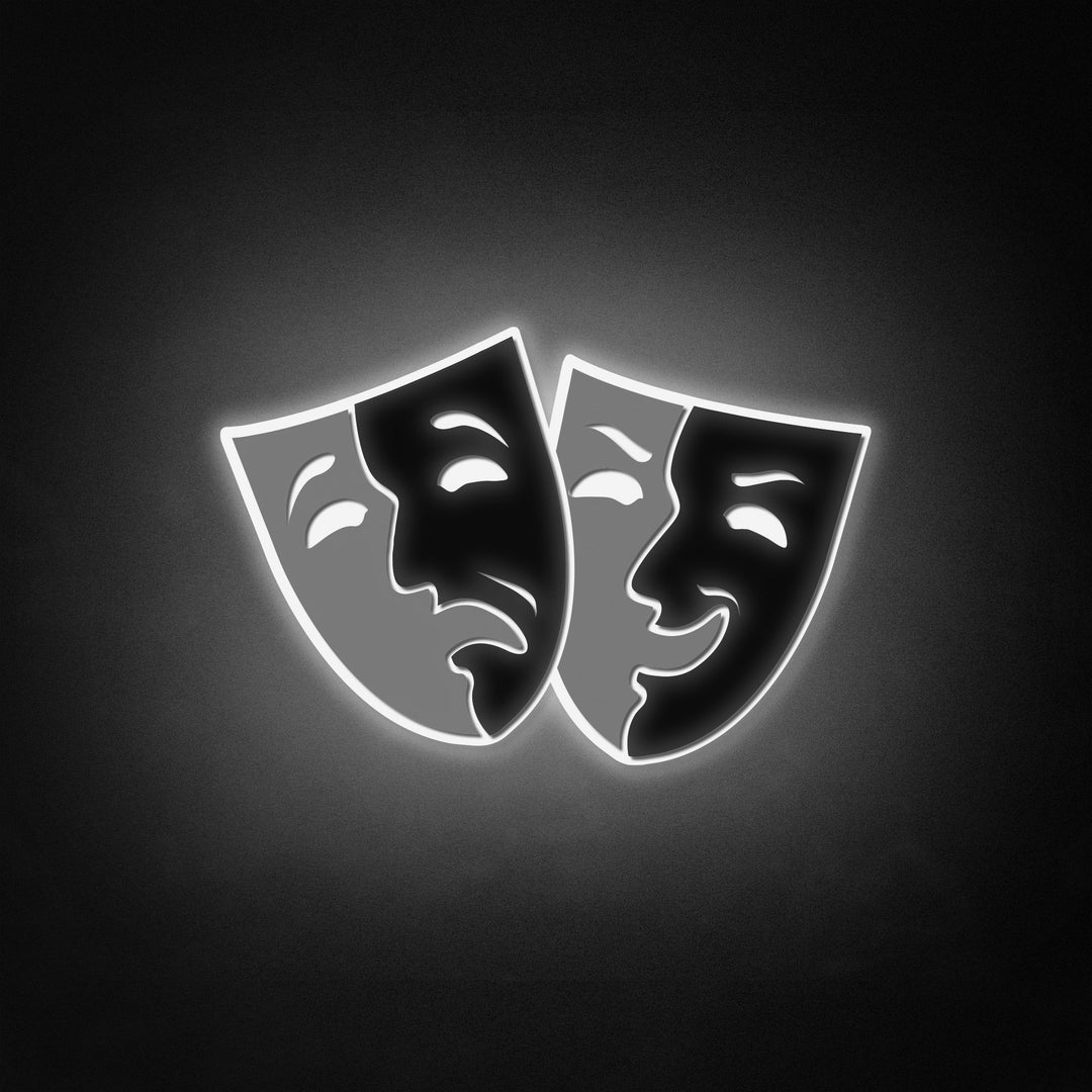 "Theatermaskers" Neon Like
