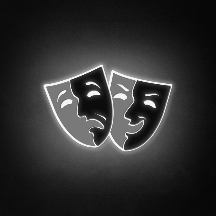 "Theatermaskers" Neon Like