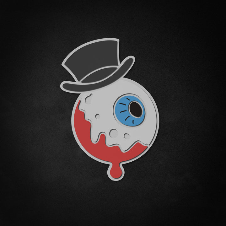 "Top Hat Oogbal" Neon Like