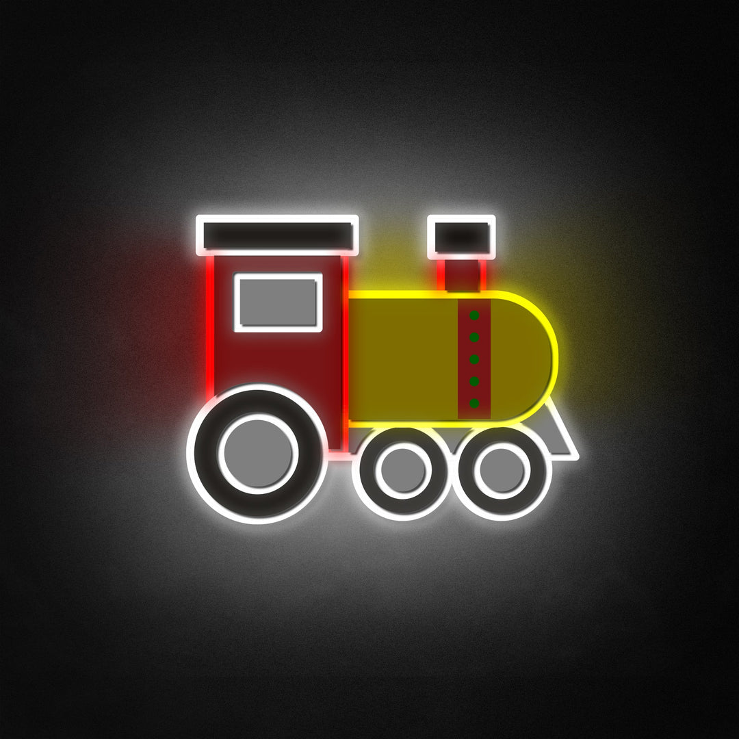 "Treinmachine Kunst" Neon Like