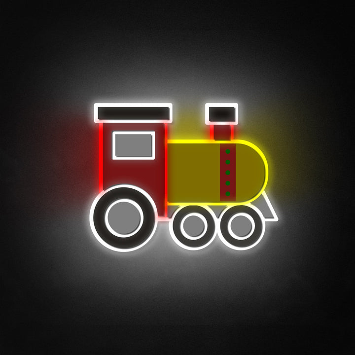 "Treinmachine Kunst" Neon Like