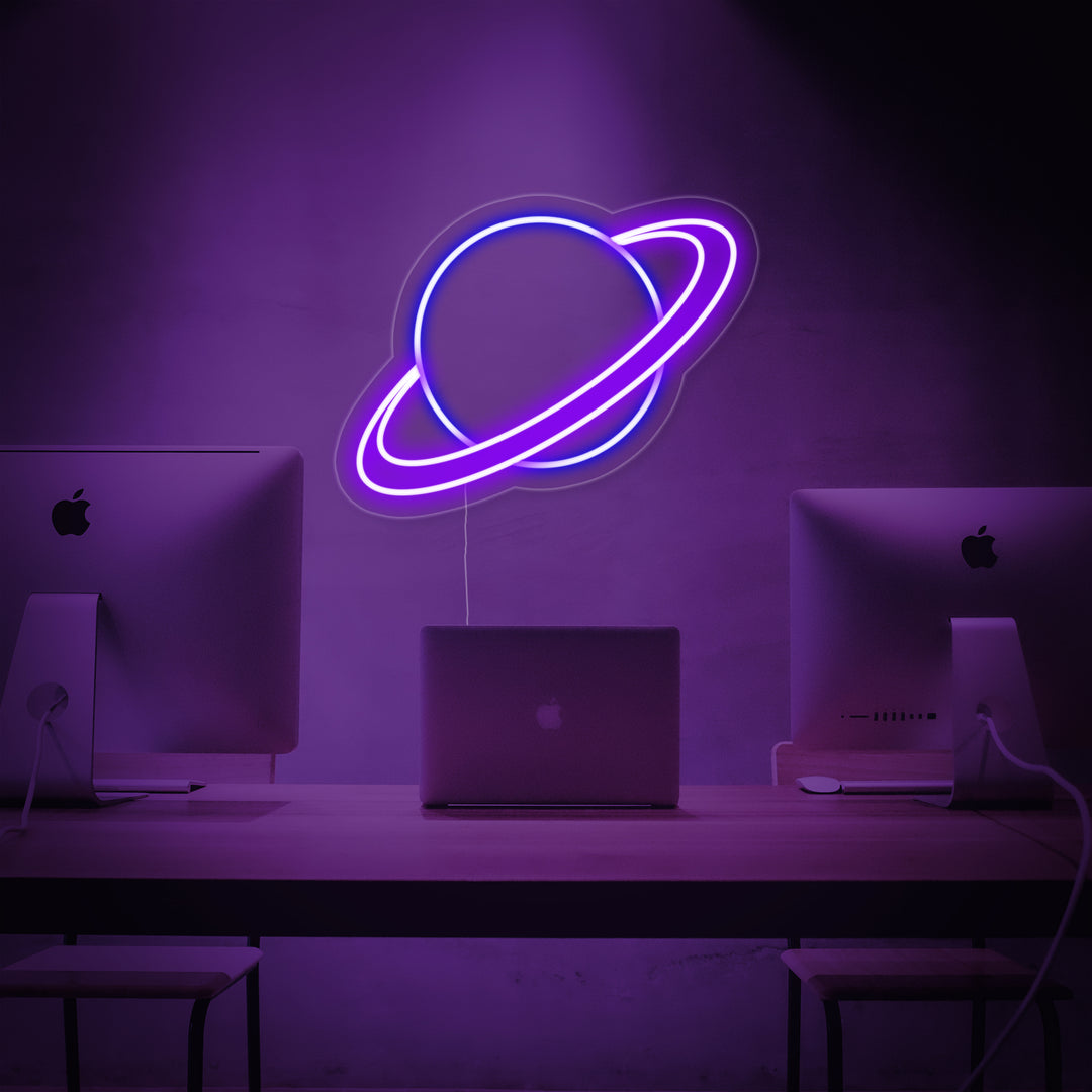 "Universum Planeet" Neon Verlichting