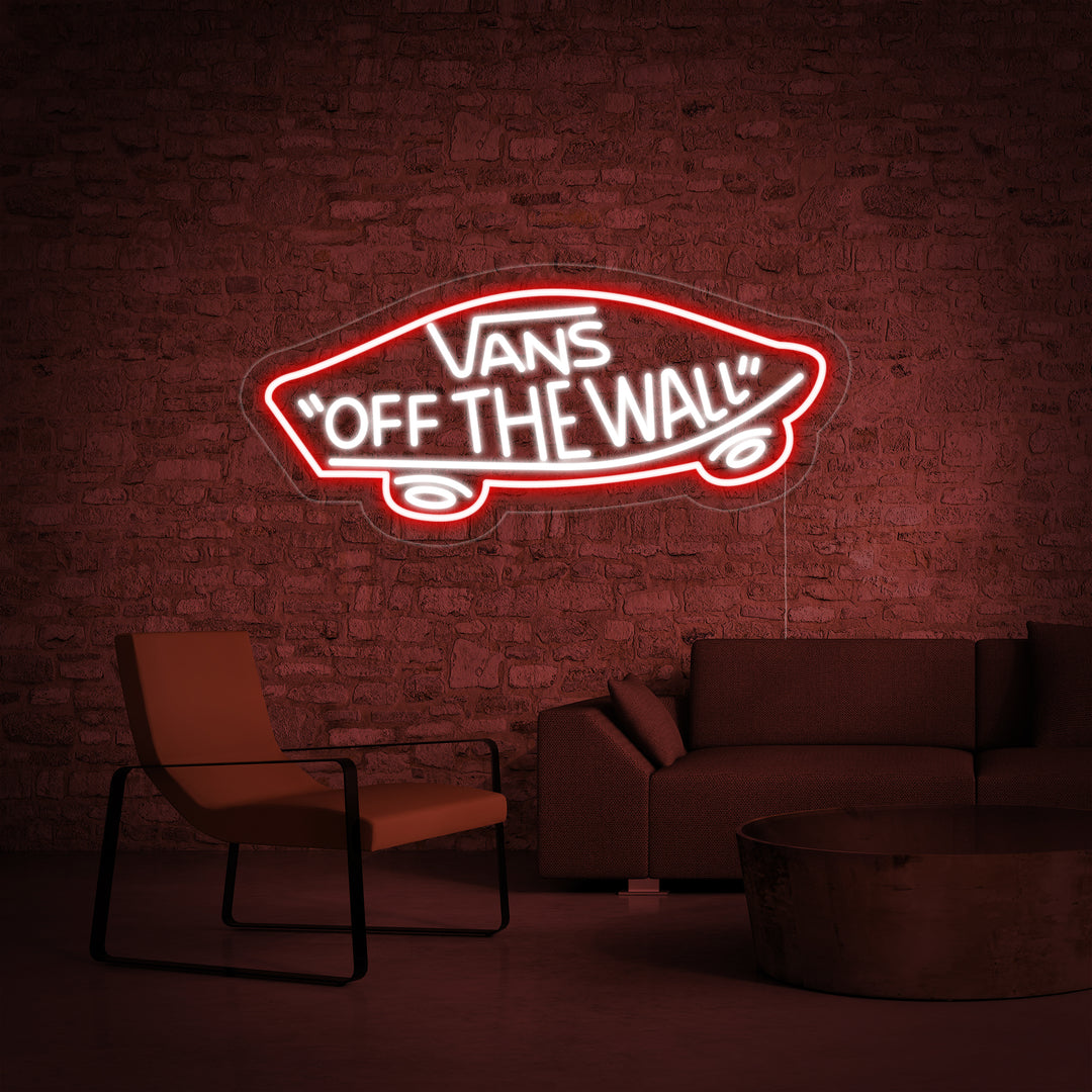 "Vans Off The Wall" Neon Verlichting