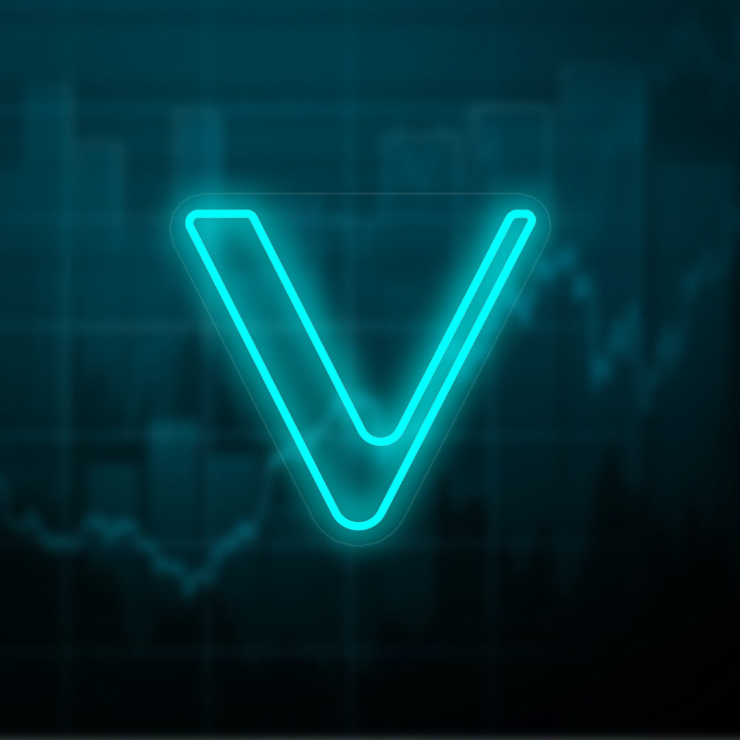 "Vet Vechain-Logo" Neon Verlichting